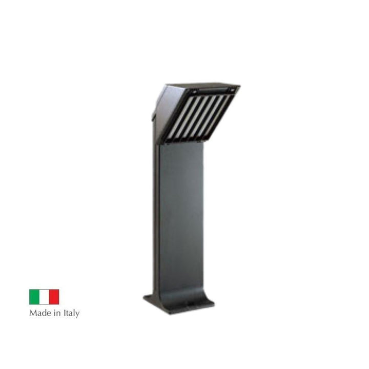 Boluce BL-2096 SELECTA - Exterior Small 850mm Single Bollard Light With Grille IP54 Black-Boluce-Ozlighting.com.au