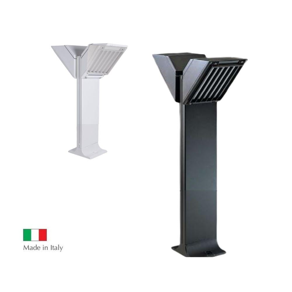 Boluce BL-2098 SELECTA - Exterior Small 850mm Twin Bollard Light With Grille IP54-Boluce-Ozlighting.com.au