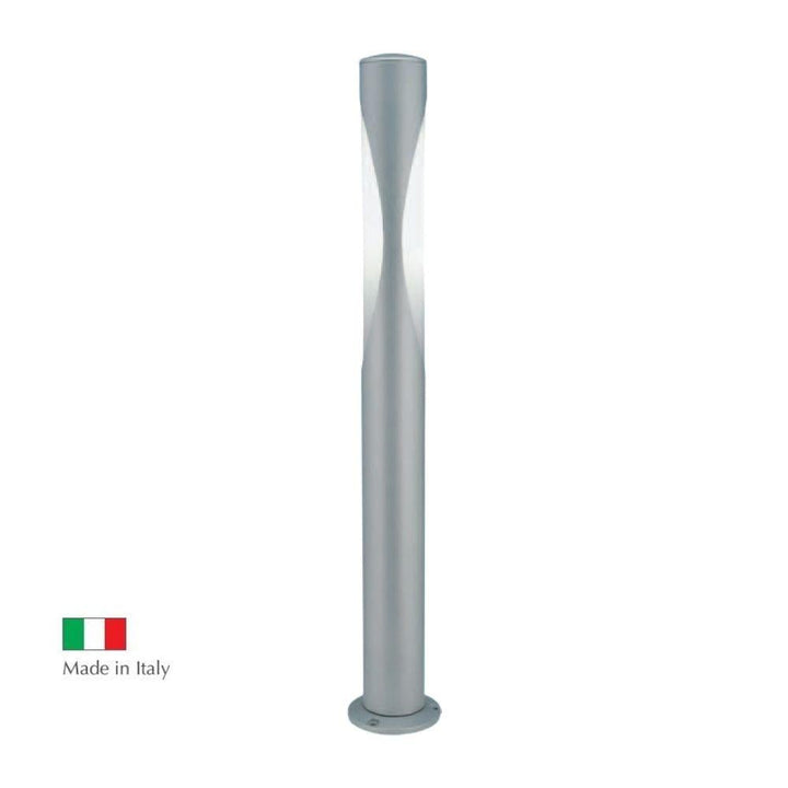 Boluce BL-2616 LUNA - Exterior 830mm Bollard Light IP54 Silver-Boluce-Ozlighting.com.au