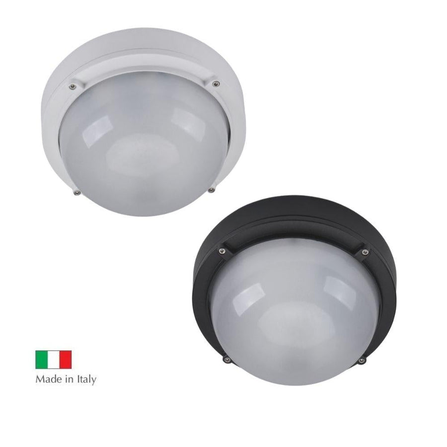 Boluce BL-3021 ALFA ROUND - Exterior Large Round Bunker Light with Plain Fascia IP55-Boluce-Ozlighting.com.au