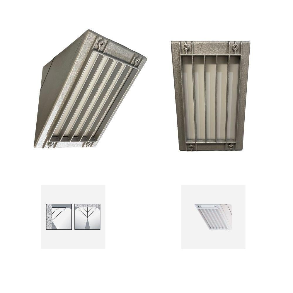 Boluce BL-5040 SELECTA MINI - Exterior Bunker Light with Grille Fascia IP54-Boluce-Ozlighting.com.au