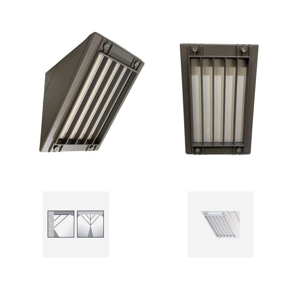 Boluce BL-5040 SELECTA MINI - Exterior Bunker Light with Grille Fascia IP54-Boluce-Ozlighting.com.au