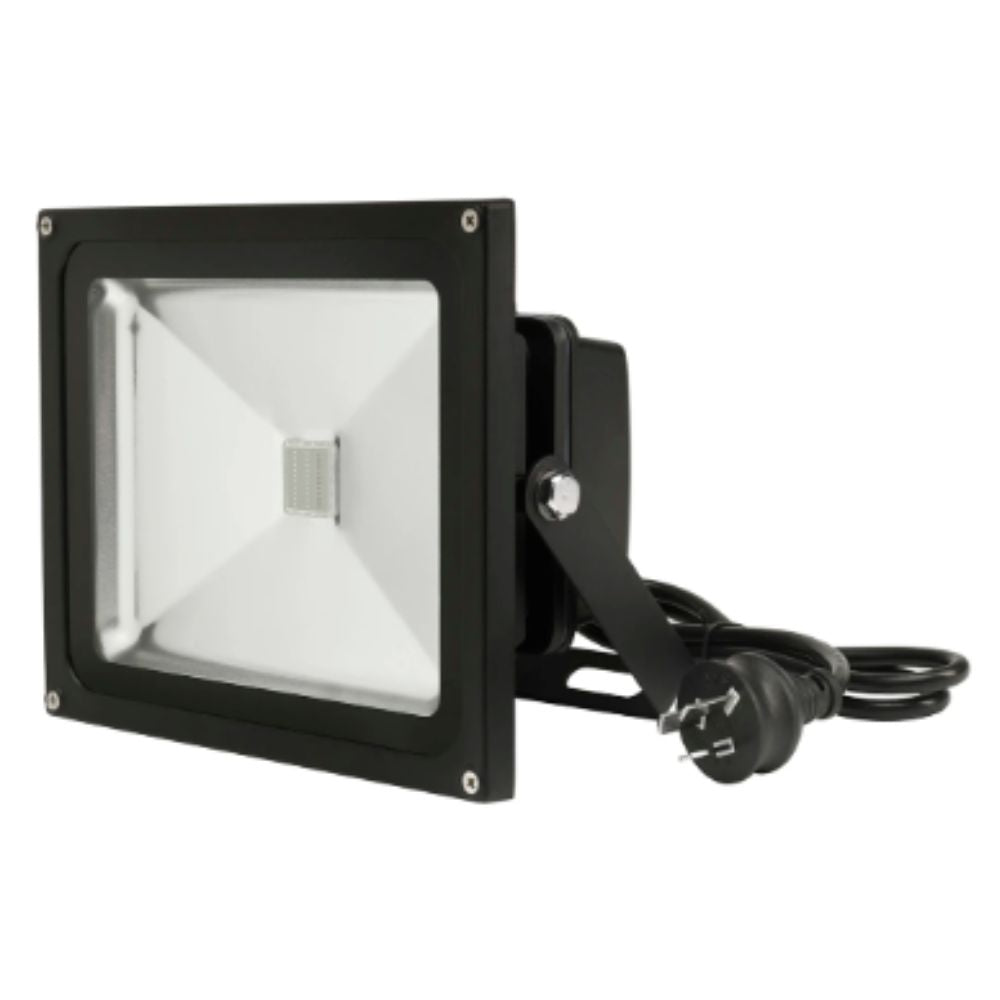 Brilliant AVENGER - 30W LED RGB Colour Changeable Exterior DIY Floodlight With Remote IP65-Brilliant Lighting-Ozlighting.com.au