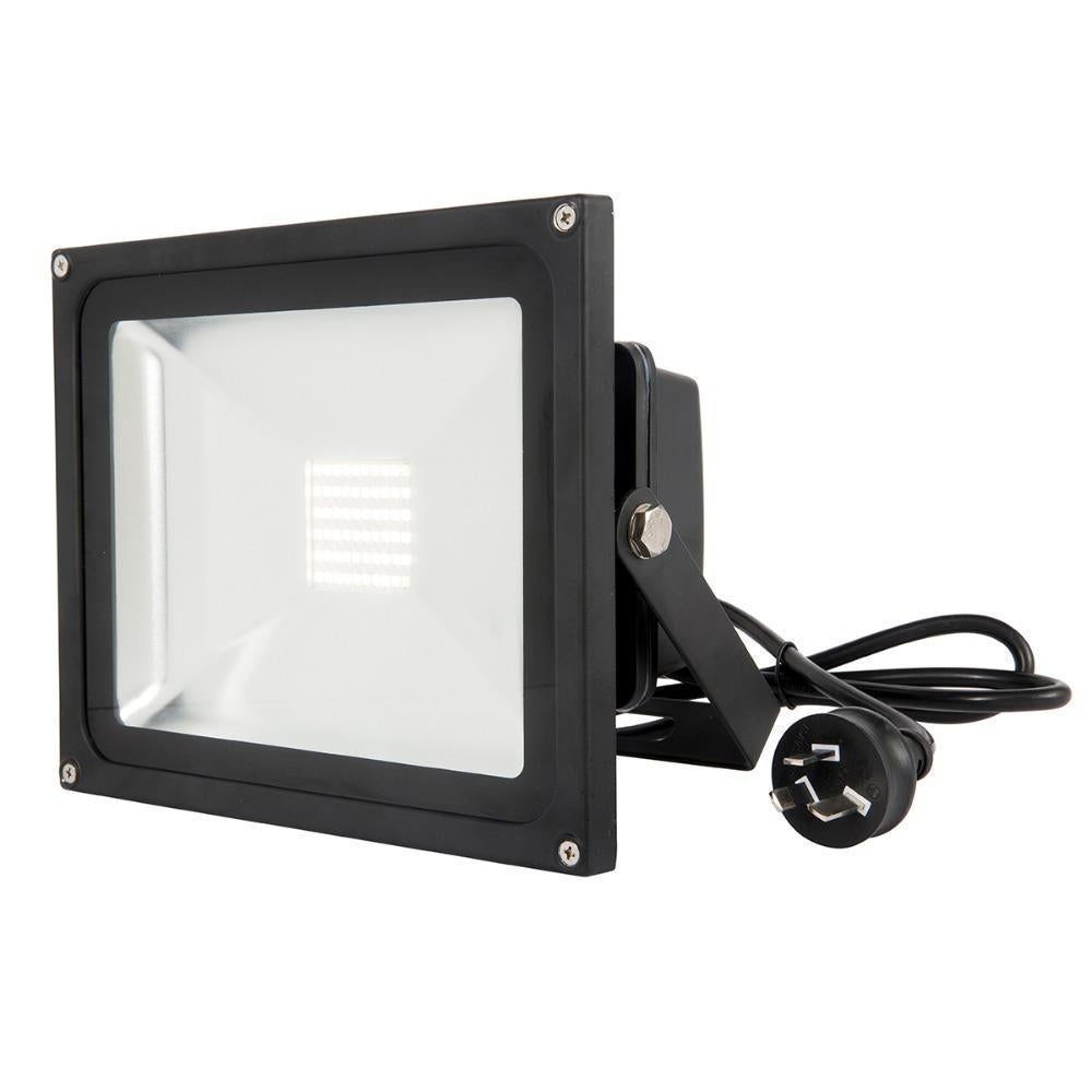 Brilliant AVENGER-II - 30W/50W LED Exterior DIY Floodlight IP65 - 4200K-Brilliant Lighting-Ozlighting.com.au