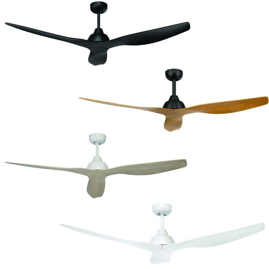 Brilliant BAHAMA - 3 Blade 1300mm ABS DC Ceiling Fan with Remote Control-Brilliant Lighting-Ozlighting.com.au