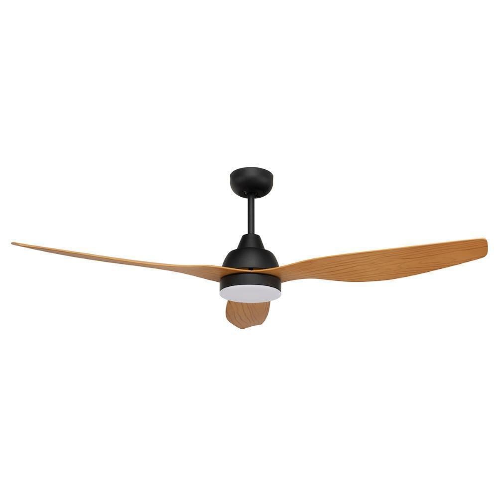 Brilliant BAHAMA-SMART - 3 Blade 1320mm 52" ABS DC Ceiling Fan With LED Light and Smart App Control-Brilliant Lighting-Ozlighting.com.au