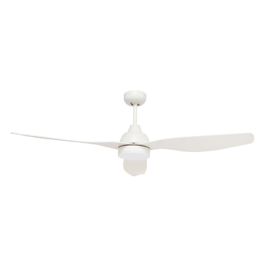 Brilliant BAHAMA-SMART - 3 Blade 1320mm 52" ABS DC Ceiling Fan With LED Light and Smart App Control-Brilliant Lighting-Ozlighting.com.au