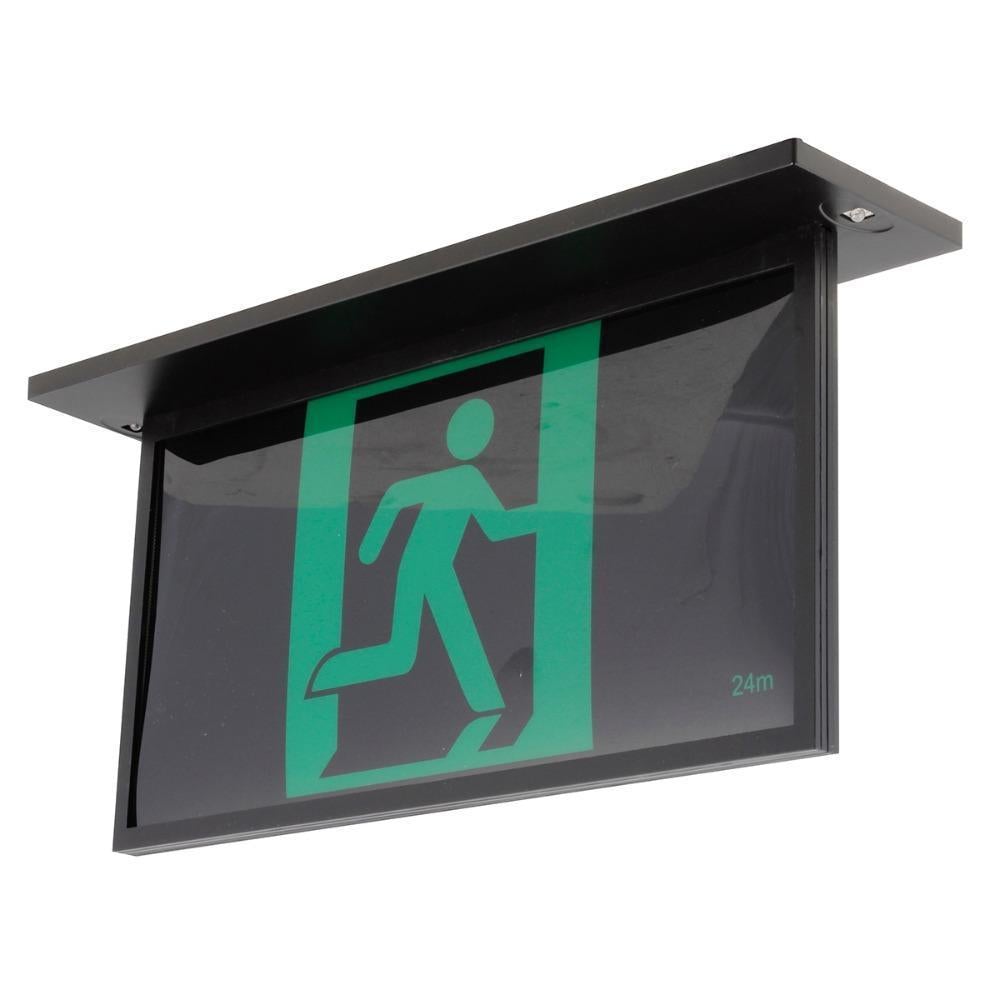 Brilliant BLADE - 2W Recessed Emergency LED Exit Sign-Brilliant Lighting-Ozlighting.com.au