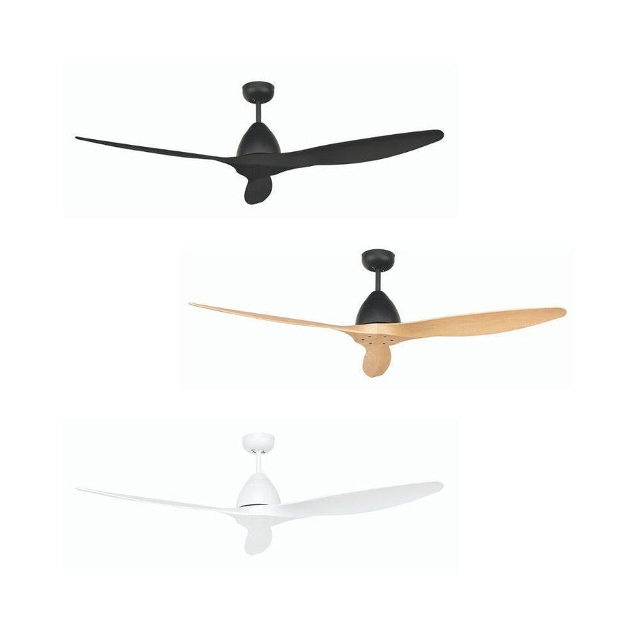 Brilliant CANYON - 3 Blade 1400mm ABS DC Remote Control Ceiling Fan without Light-Brilliant Lighting-Ozlighting.com.au