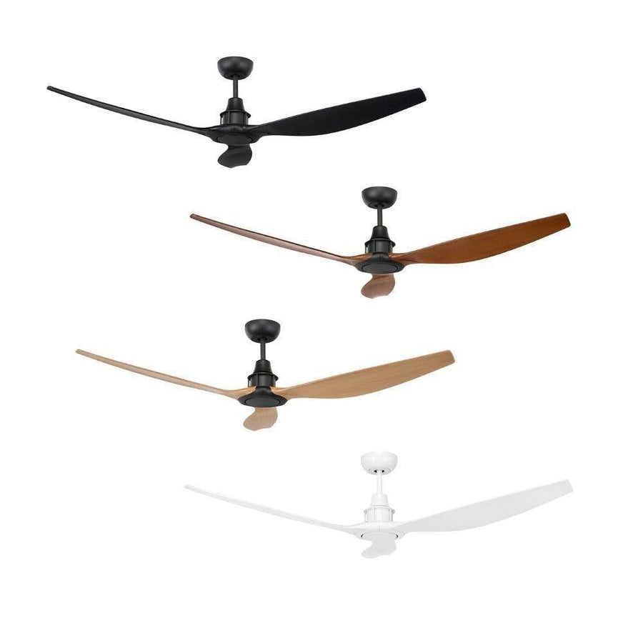 Brilliant CONCORDE-II - 3 Blade 1470mm ABS DC Remote Control Ceiling Fan with optional light-Brilliant Lighting-Ozlighting.com.au