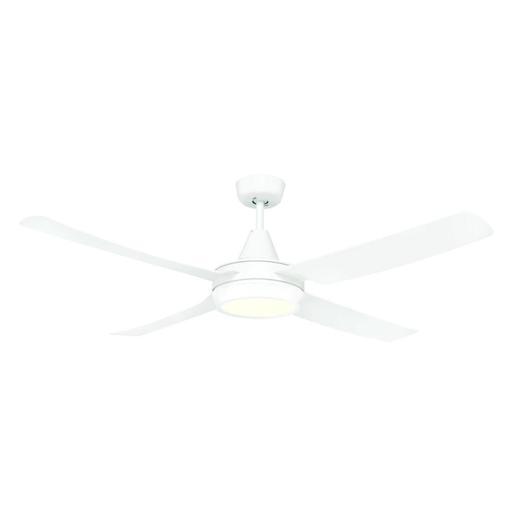 Brilliant CRUZE - 4 Blade 1300mm ABS AC Ceiling Fan with tricolour switchable light-Brilliant Lighting-Ozlighting.com.au