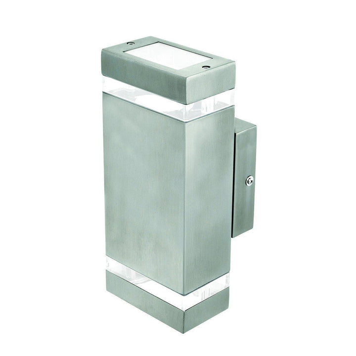 Brilliant ENTASIS-2WB - 2XGU10 Modern Exterior Up/Down Wall Light IP44-Brilliant Lighting-Ozlighting.com.au