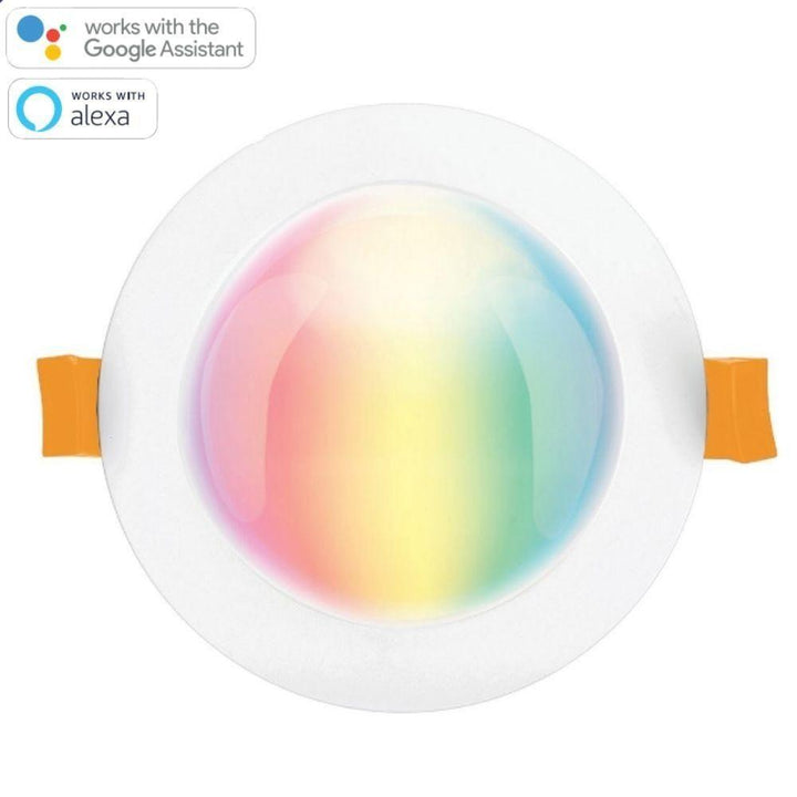 Brilliant EPIC-SMART - 10W LED RGB/White Smart Bluetooth Mesh Recessed Downlight-Brilliant Lighting-Ozlighting.com.au