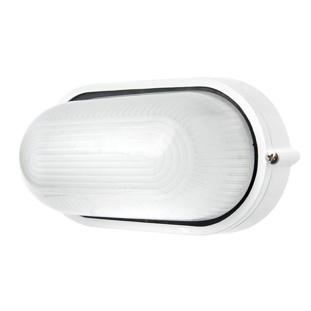 Brilliant ESSEX - 7.5W LED Exterior Plain/Eyelid Oval Bunker Light IP54 - 3000K-Brilliant Lighting-Ozlighting.com.au