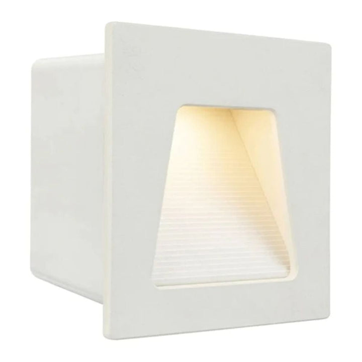 Brilliant EVELYN - 3W LED Square Indoor Recessed Steplight IP20 - 3000K-Brilliant Lighting-Ozlighting.com.au