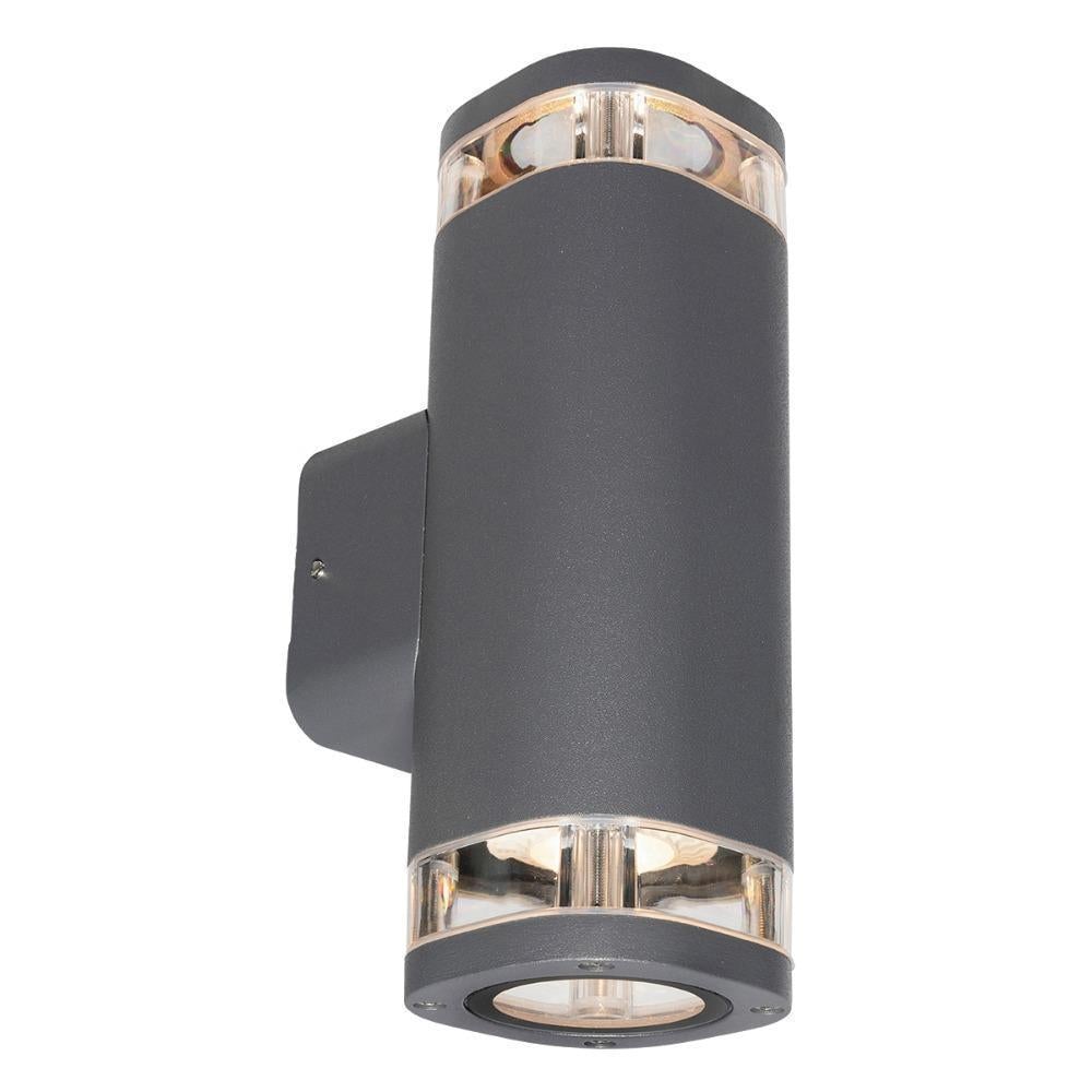 Brilliant GLENELG - 4W/8W LED GU10 Modern Exterior Down Only / Up/Down Wall Light IP65 - 3000K-Brilliant Lighting-Ozlighting.com.au