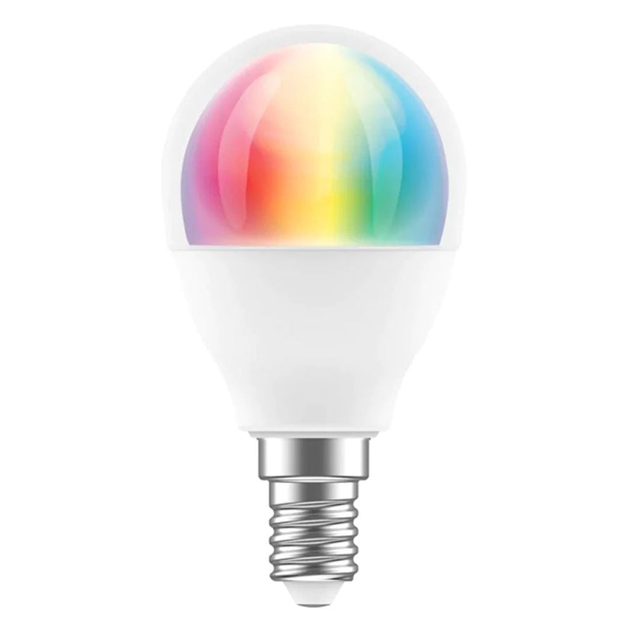 Brilliant GLOBE-G45 - Smart WiFi LED RGB and CCT Biorhythm Globe - E14-Brilliant Lighting-Ozlighting.com.au