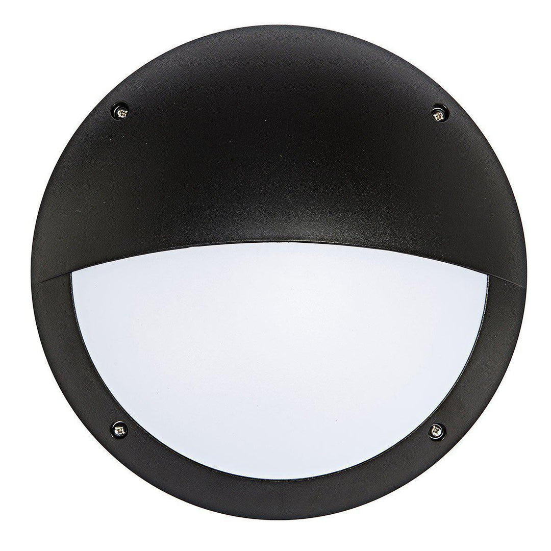 Brilliant HARDY - 12W Exterior LED Eyelid Round Vandal Proof Bunker IP66-Brilliant Lighting-Ozlighting.com.au