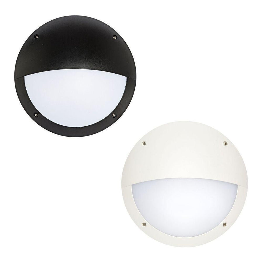 Brilliant HARDY - 12W Exterior LED Eyelid Round Vandal Proof Bunker IP66-Brilliant Lighting-Ozlighting.com.au