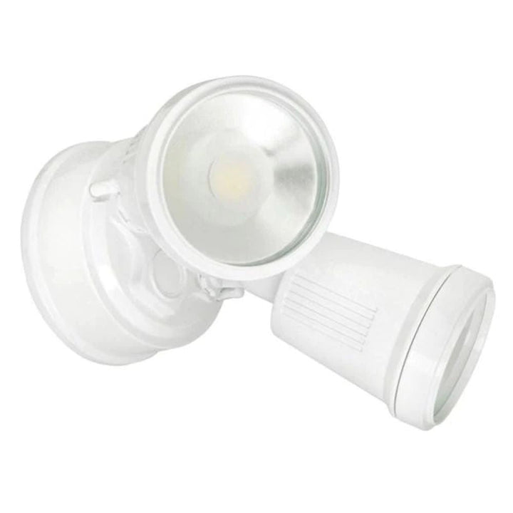 Brilliant HUNTER-TRIO - 22W LED Tri-Colour Twin Head Exterior Spotlight IP65-Brilliant Lighting-Ozlighting.com.au