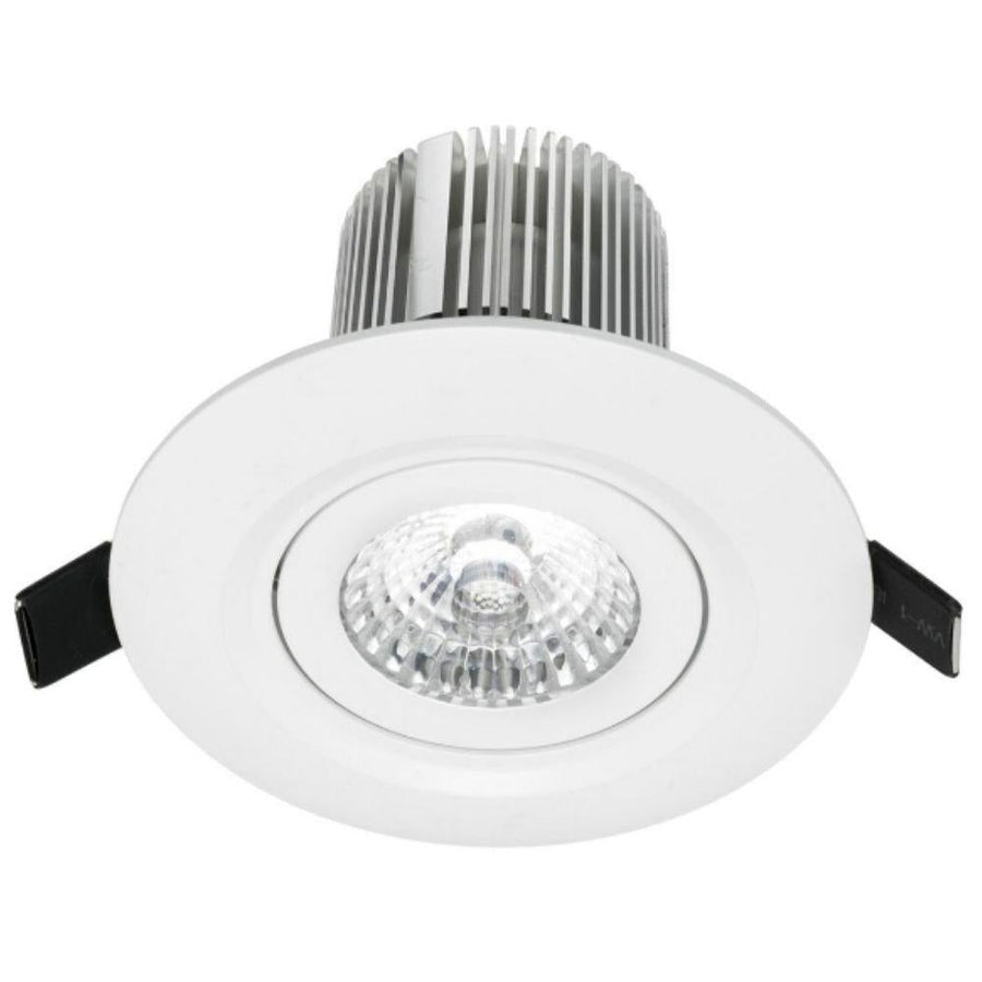 Brilliant LUXOR - 10W LED Tri-Colour Dimmable Round Tilt Adjustable Downlight IP20-Brilliant Lighting-Ozlighting.com.au