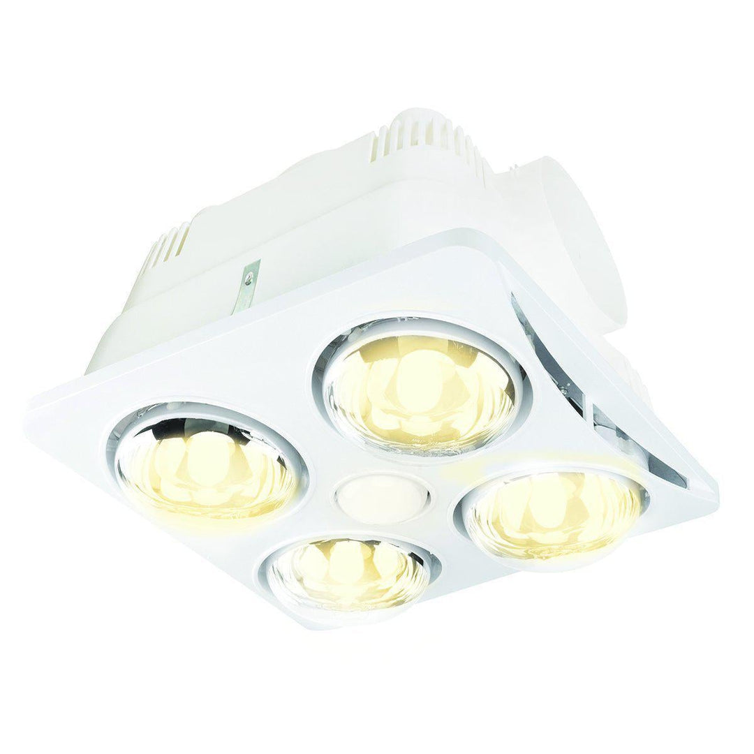 Brilliant NEWTON-4 - 3-in-1 Bathroom Heater-Light-Exhaust Fan-Brilliant Lighting-Ozlighting.com.au