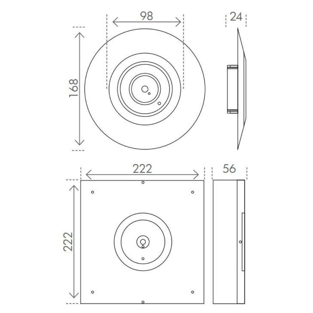 Brilliant PATHFINDER - 3W Surface Mount Emergency Downlight-Brilliant Lighting-Ozlighting.com.au