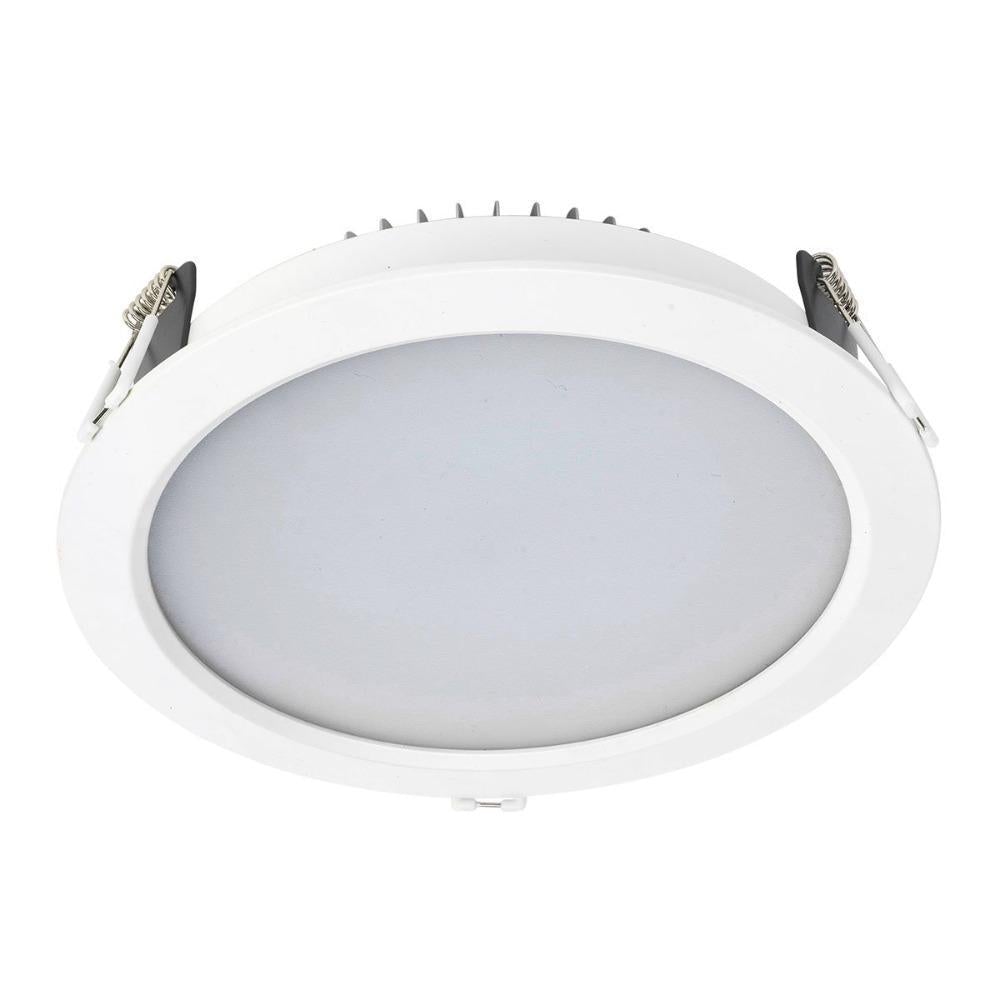 Brilliant RAMSIS - 13W/15W/18W/24W LED Tri-Colour Dimmable Flat Face Downlight IP44 - - Tri-Colour-Brilliant Lighting-Ozlighting.com.au