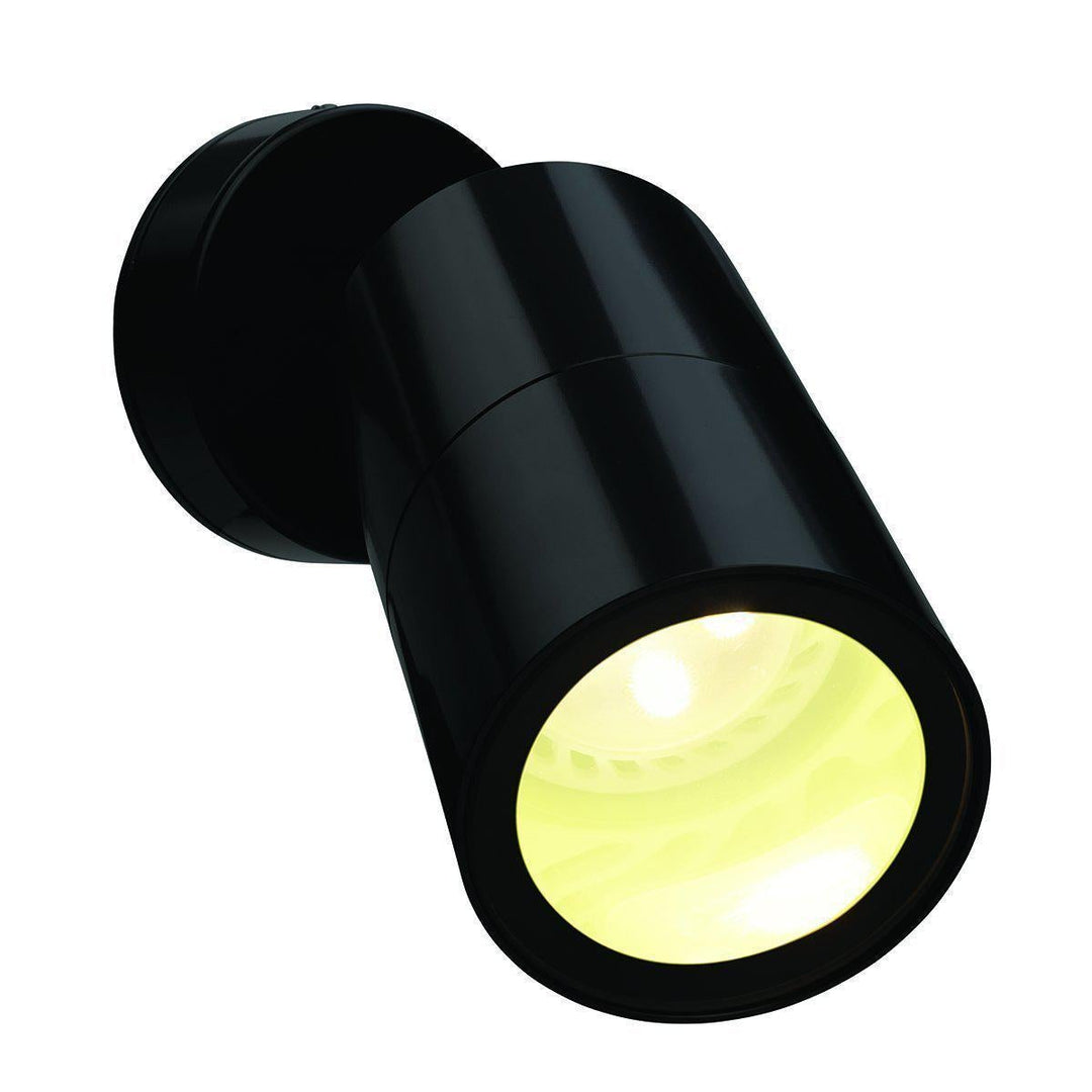 Brilliant SEAFORD-1WB - 4W LED GU10 Adjustable Exterior Wall Light IP65 - 3000K-Brilliant Lighting-Ozlighting.com.au