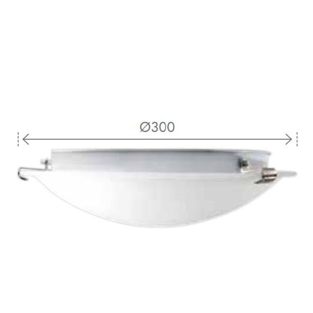 Brilliant SPIRELET - 25W Oyster Ceiling Light-Brilliant Lighting-Ozlighting.com.au