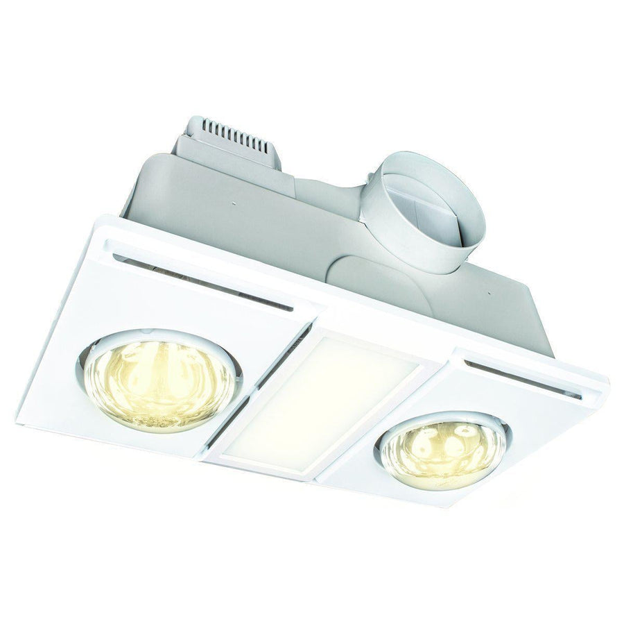 Brilliant SUPERNOVA-2 - 3-in-1 Bathroom Heater-Light-Exhaust Fan-Brilliant Lighting-Ozlighting.com.au