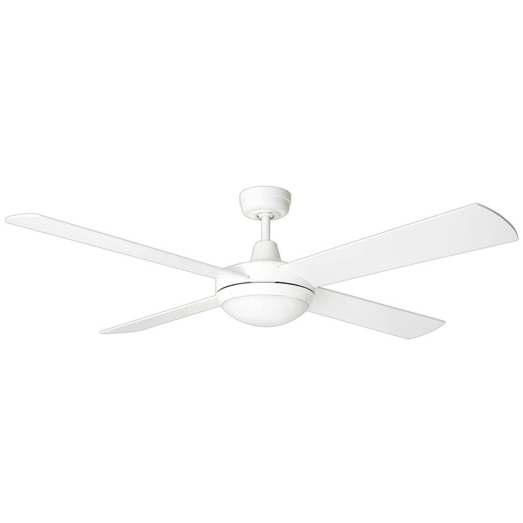 Brilliant TEMPEST-II - 4 Blade 1300mm Plywood AC Ceiling Fan with Light-Brilliant Lighting-Ozlighting.com.au