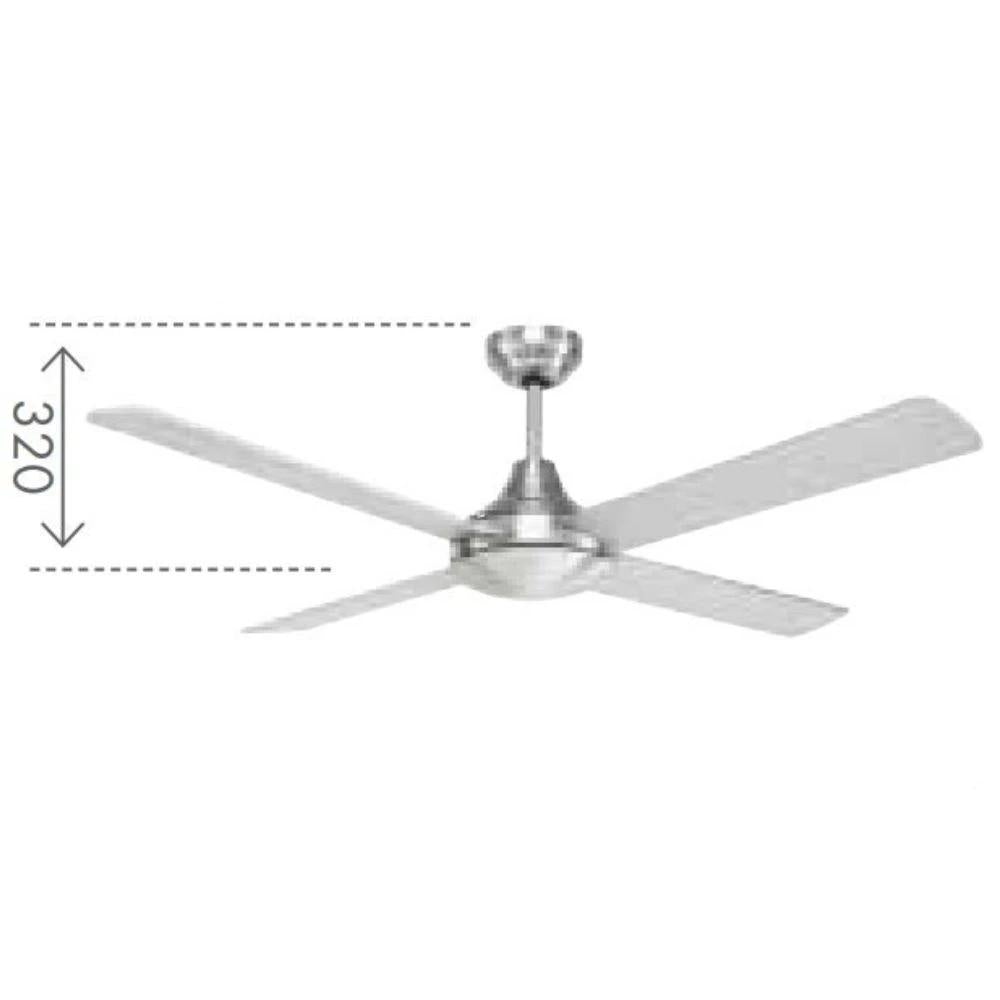 Brilliant TEMPO - 4 Blade 1200mm Plywood AC Ceiling Fan-Brilliant Lighting-Ozlighting.com.au