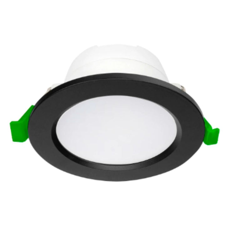 Brilliant UNI TRIO - 8W LED Tri-Colour Dimmable Flat Face Downlight With Interchangeable Colour Trims IP44-Brilliant Lighting-Ozlighting.com.au