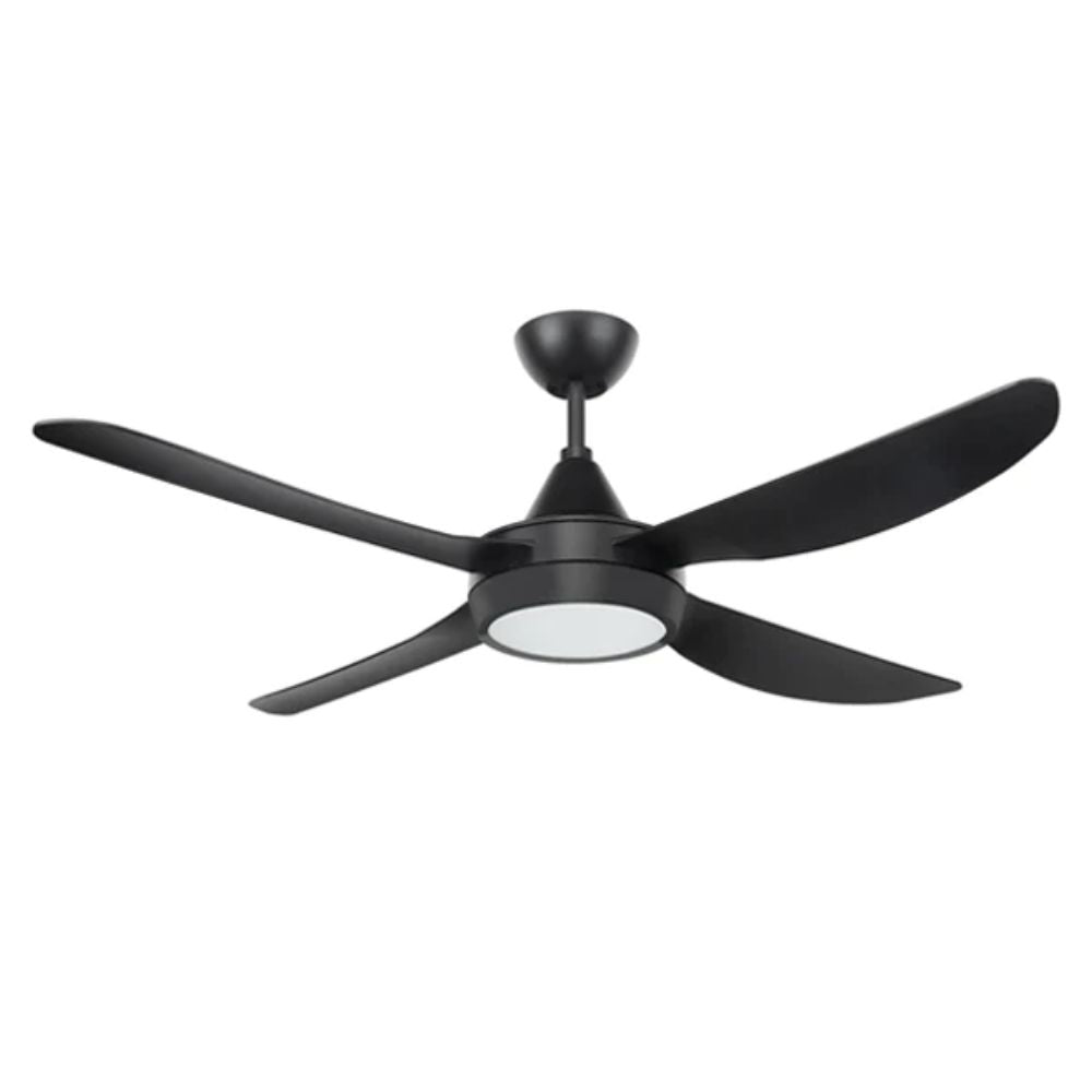 Brilliant VECTOR-II - 52" 1320mm 4 Blade AC Ceiling Fan and Light with Ezi-Fit Blades-Brilliant Lighting-Ozlighting.com.au