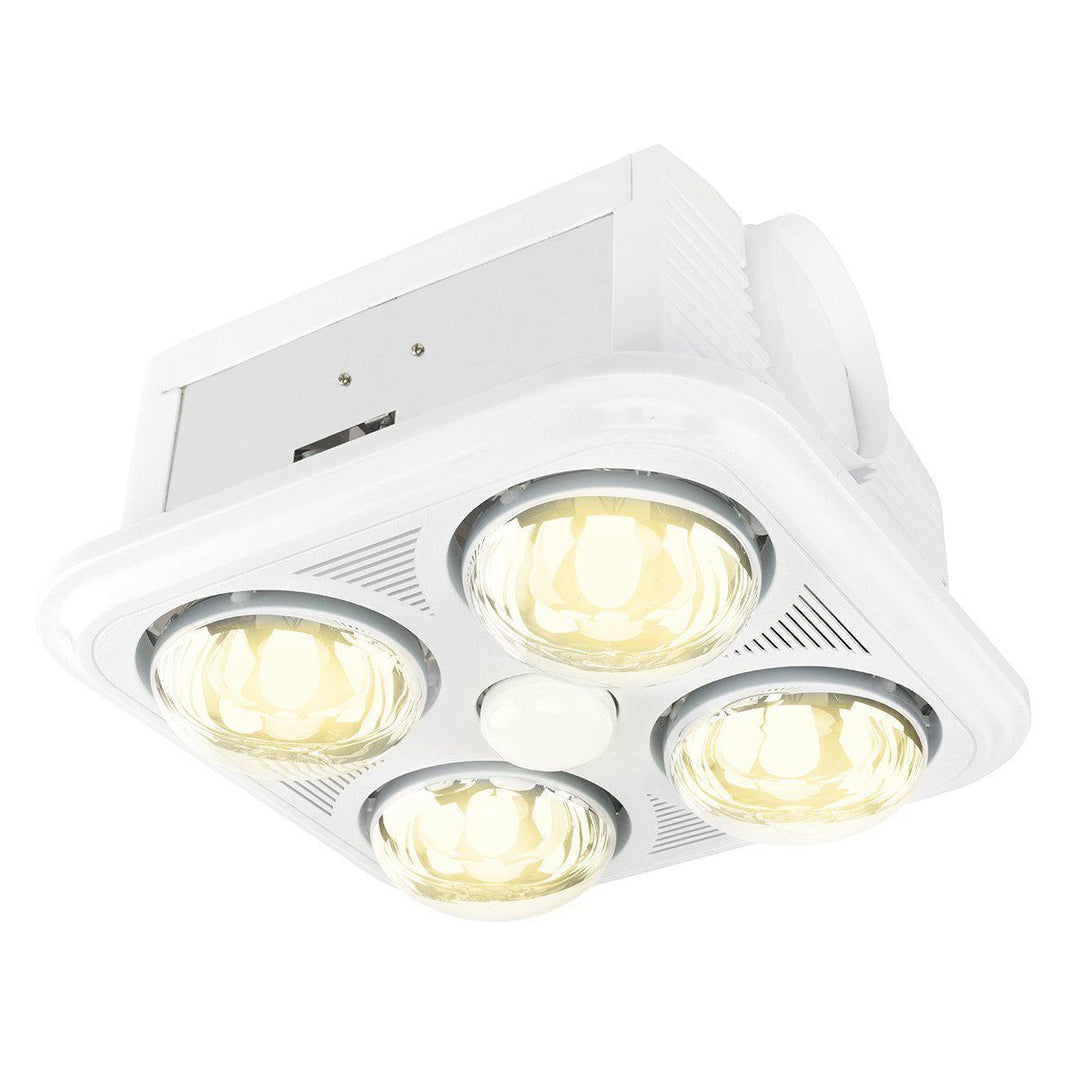 Brilliant VELOCITY-4 - 3-in-1 Bathroom Heater-Light-Exhaust Fan-Brilliant Lighting-Ozlighting.com.au