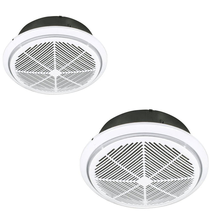 Brilliant WHISPER - High Velocity 270mm or 325mm Exhaust Fan-Brilliant Lighting-Ozlighting.com.au