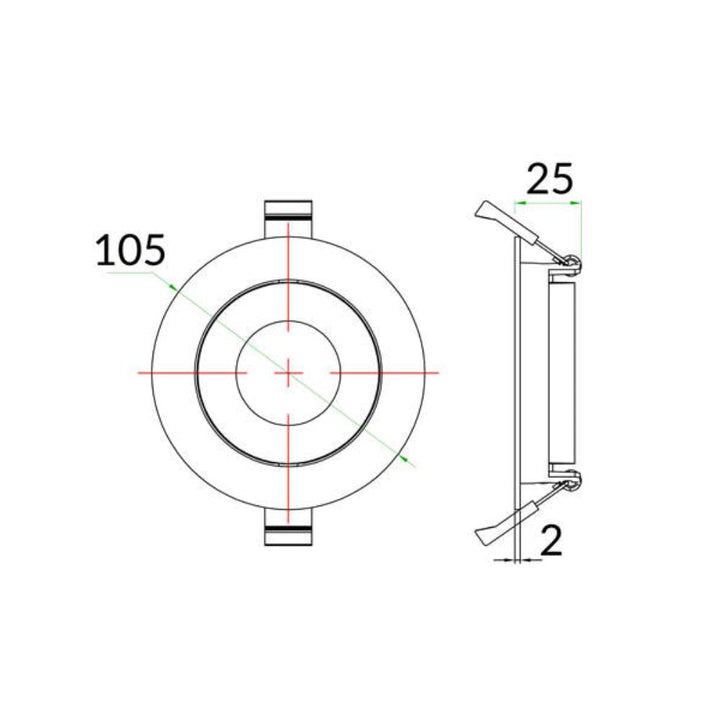 CLA ARC - Architectural Matt Finish Downlight Fittings-CLA Lighting-Ozlighting.com.au