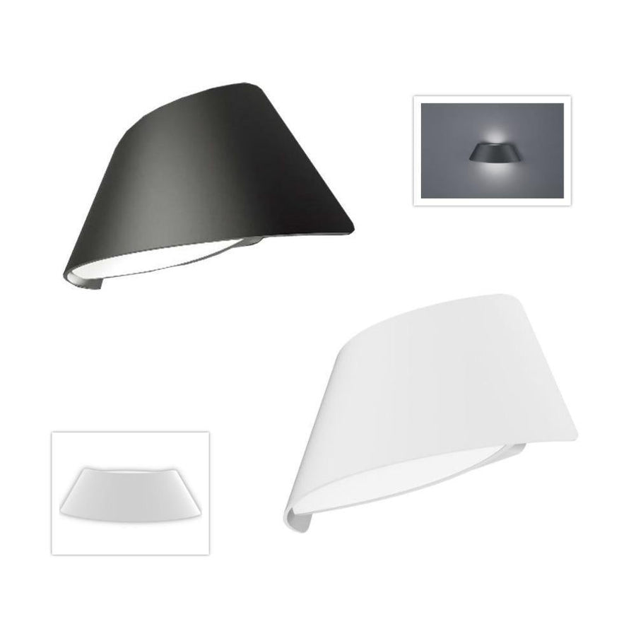 CLA ATEN - 9W LED Modern Exterior Up/Down Wall Light IP65 - 3000K-CLA Lighting-Ozlighting.com.au