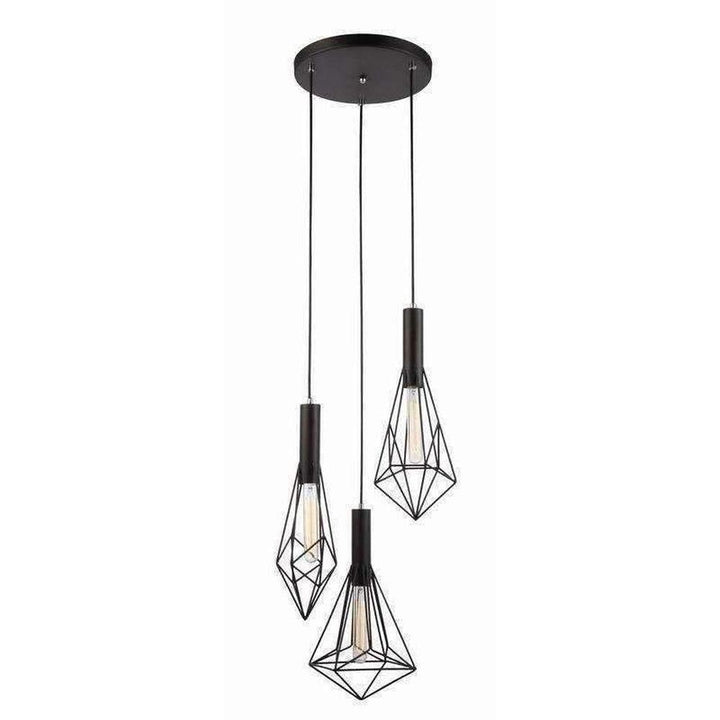 CLA BLACKBAND - 1/3 Light Pendant-CLA Lighting-Ozlighting.com.au