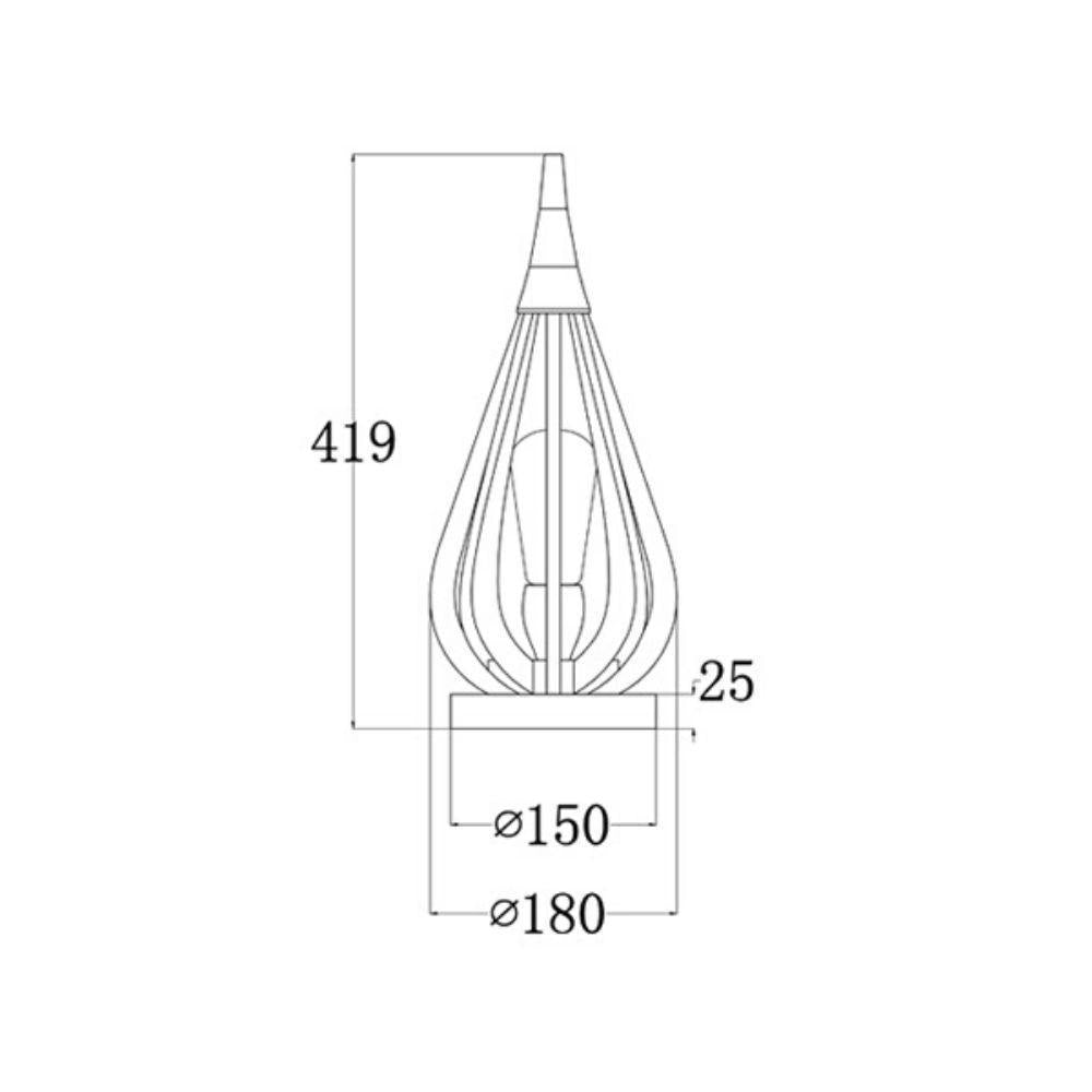 CLA BONITO - Table Lamp-CLA Lighting-Ozlighting.com.au