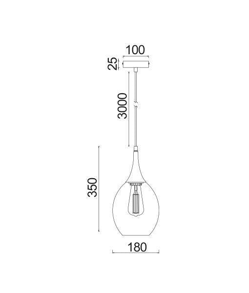 CLA BROTE - 1 Light Pendant-CLA Lighting-Ozlighting.com.au