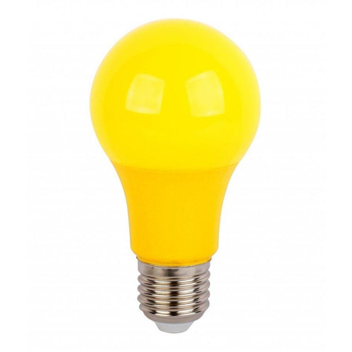 CLA BUG - 7W LED GLS A60 Shape Yellow Anti-Insect Bug Globe - B22/E27-CLA Lighting-Ozlighting.com.au