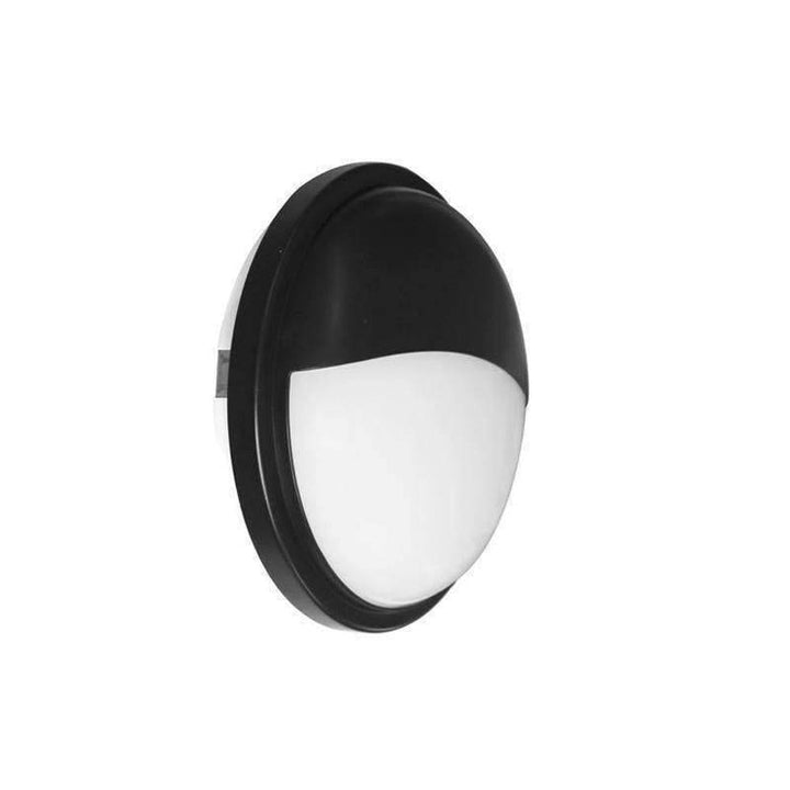 CLA BULK - 20W LED Round Eyelid Exterior LED Polycarbonate Bunker Wall Light IP65-CLA Lighting-Ozlighting.com.au