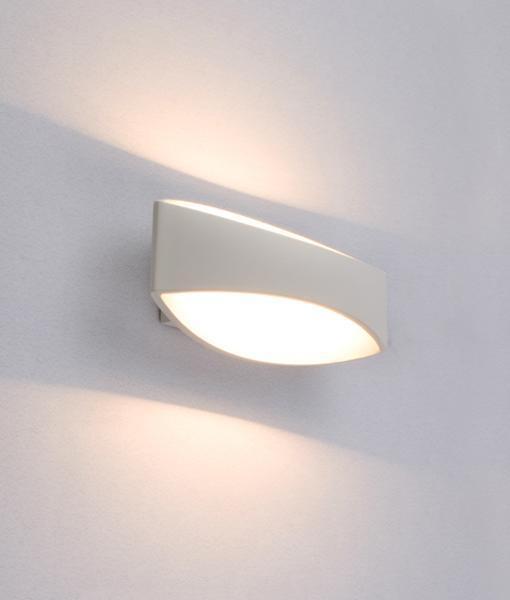 CLA CANNES - 6W LED Interior Up/Down Wall Light White - 3000K-CLA Lighting-Ozlighting.com.au