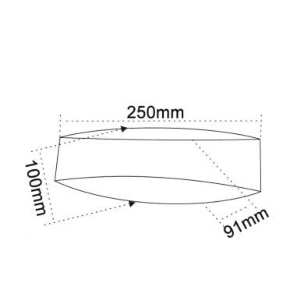 CLA CANNES - 6W LED Interior Up/Down Wall Light White - 3000K-CLA Lighting-Ozlighting.com.au