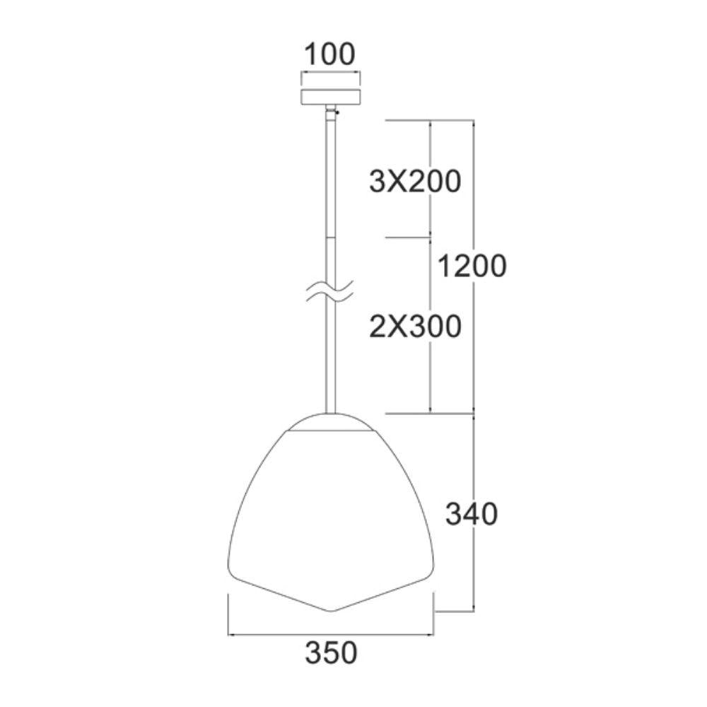 CLA CIOTOLA - 1 Light Pendant-CLA Lighting-Ozlighting.com.au