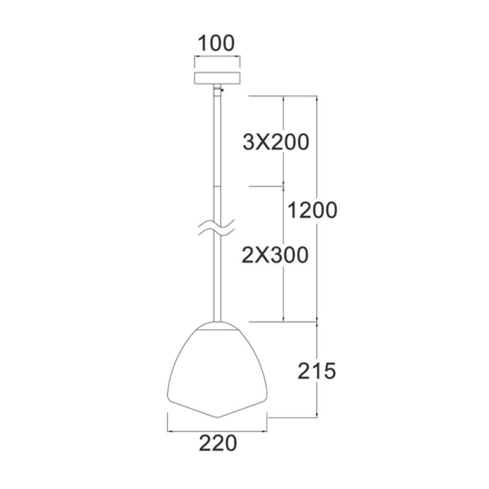 CLA CIOTOLA - 1 Light Pendant-CLA Lighting-Ozlighting.com.au