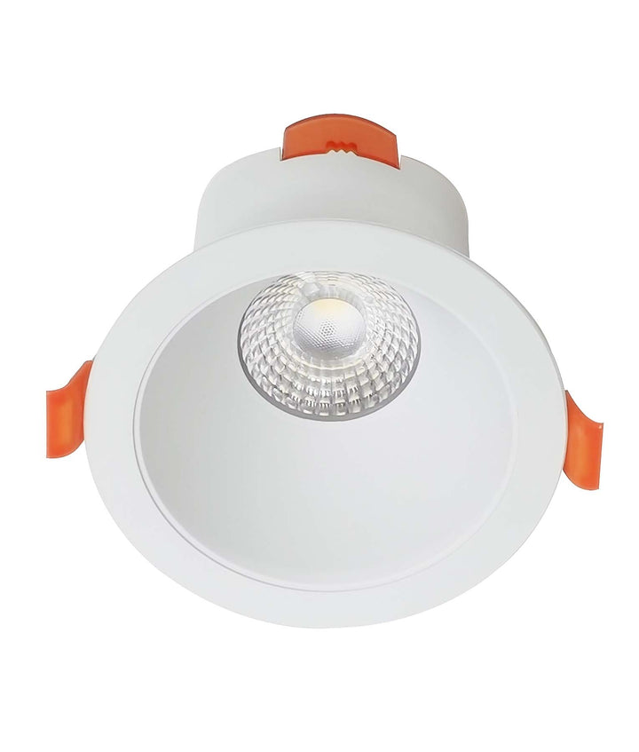 CLA COMET05/06 - 9W LED Tri-Colour Dimmable Plastic Low Glare Fixed Deepset Downlight IP20-CLA Lighting-Ozlighting.com.au