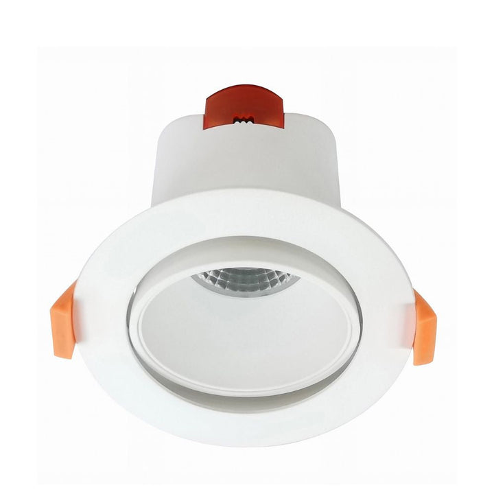 CLA COMET07/08 - 9W LED Tri-Colour Dimmable Plastic Low Glare Gimbal Deepset PC Downlight IP20-CLA Lighting-Ozlighting.com.au